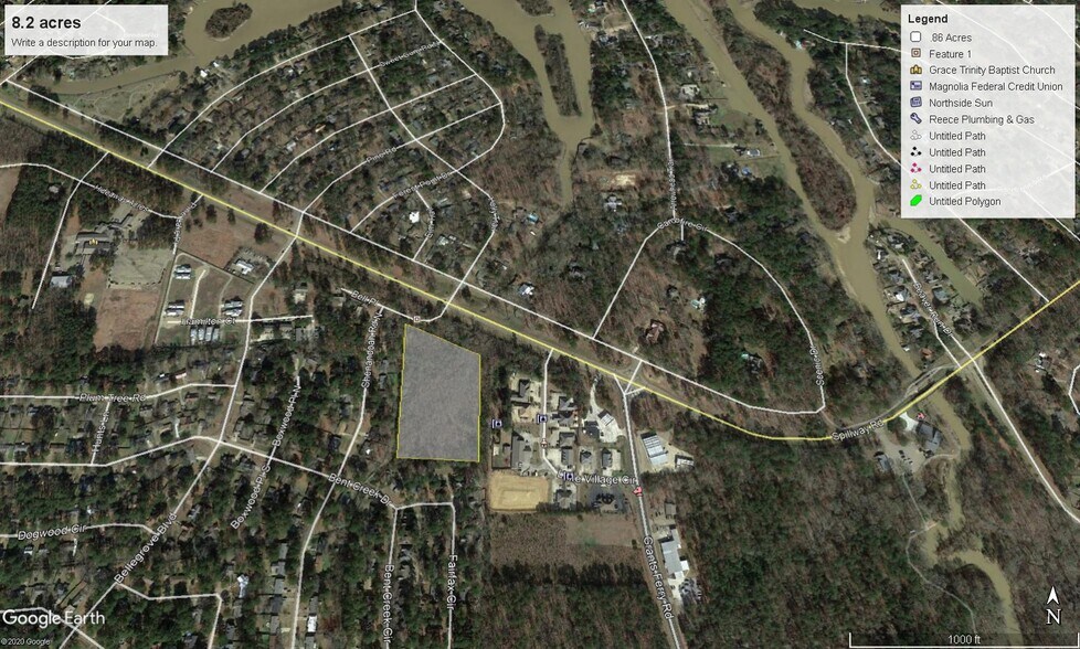 Off, Brandon, MS à vendre - Plan de site – Image 1 sur 1