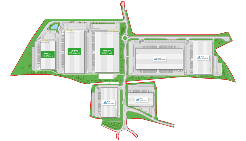 Coventry Rd, Rugby à louer - Plan de site – Image 3 sur 3