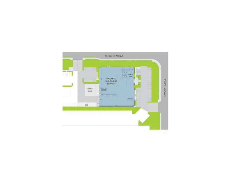 13710 Ramona Ave, Chino, CA à louer - Plan de site – Image 2 sur 14
