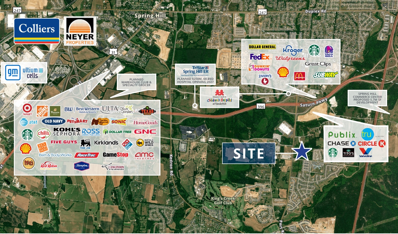 South Port Royal, Spring Hill, TN à vendre Aérien– Image 1 sur 4