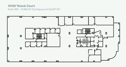 10188 Telesis Ct, San Diego, CA à louer Plan d’étage– Image 1 sur 1