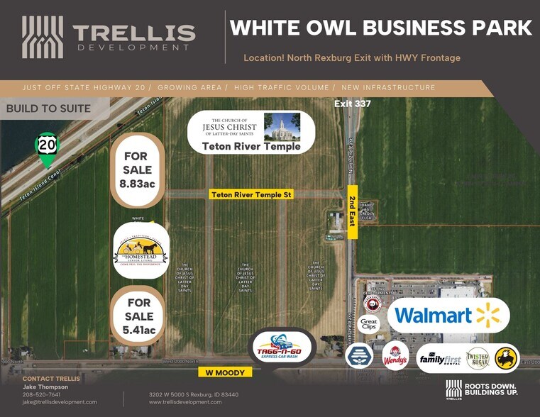 4 W Moody Rd 4 W Moody rd, Rexburg, ID à vendre - Aérien – Image 2 sur 10