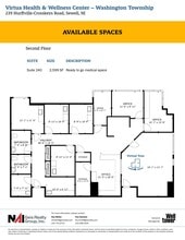 239 Hurffville Crosskeys Rd, Sewell, NJ à louer Plan d’étage– Image 1 sur 1