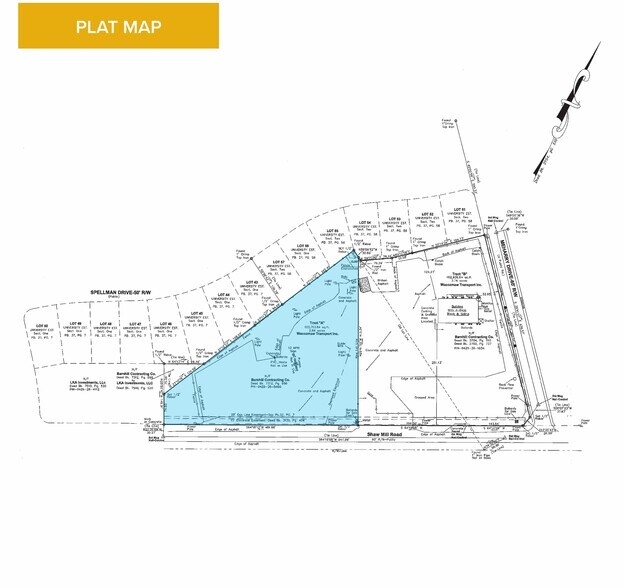 1170 Shaw Mill Rd, Fayetteville, NC à vendre - Plan cadastral – Image 2 sur 2