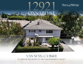Plus de détails pour 12921 Oxnard St, Los Angeles, CA - Logement à vendre