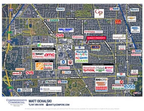 2610 W Golf Rd, Glenview, IL à louer Carte– Image 2 sur 2