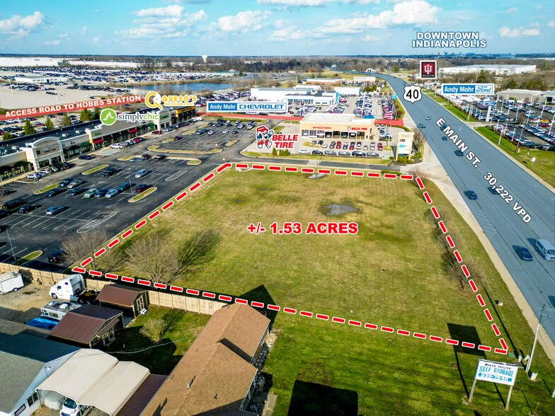 2702 Main Street, Plainfield, IN à louer - Aérien – Image 2 sur 6
