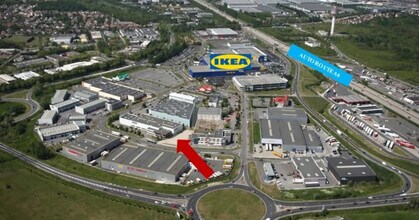 Lisses, ESS - Vue aérienne  vue de carte