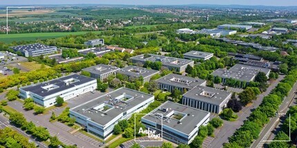 21 Rue Du Petit, Cergy, VDO - Vue aérienne  vue de carte