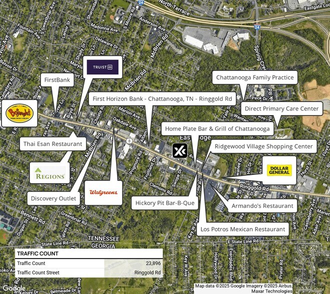 5521 Ringgold Rd, Chattanooga, TN à vendre - Photo de l’immeuble – Image 2 sur 6