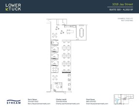 1018 Jay St, Charlotte, NC à louer Plan d’étage– Image 1 sur 2