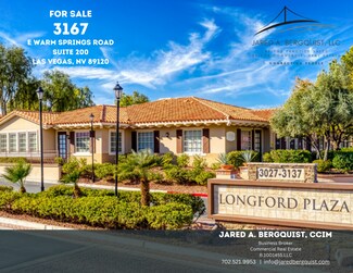 Plus de détails pour 3167 E Warm Springs Rd, Las Vegas, NV - Bureau à vendre
