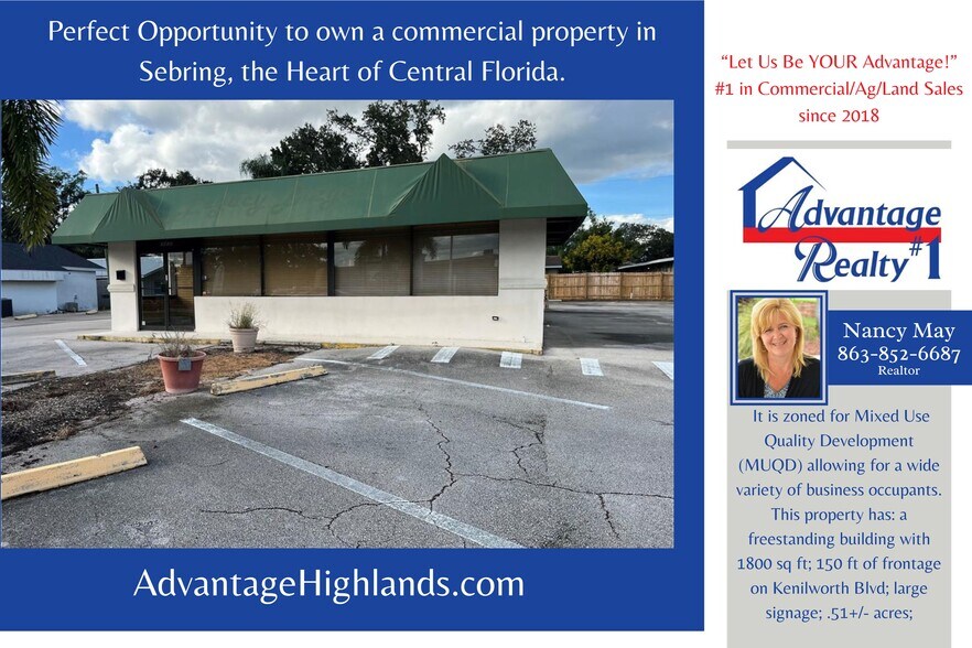 2812 Kenilworth Blvd, Sebring, FL à vendre - Photo de l’immeuble – Image 1 sur 33