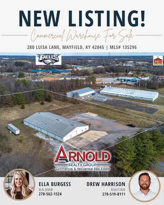 Plus de détails pour 280 Luisa Ln, Mayfield, KY - Industriel/Logistique à vendre