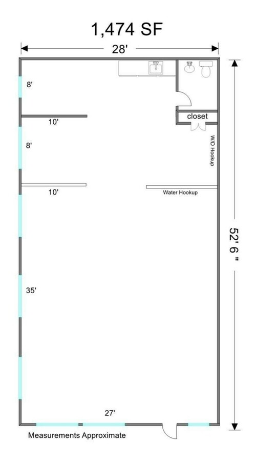 661-671 E Calhoun St, Woodstock, IL 60098 - Lot 667 -  - Plan d’étage - Image 1 of 1