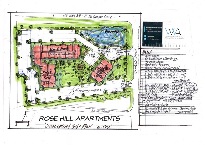 110 1st, Mcgregor, TX à vendre - Plan de site – Image 1 sur 1