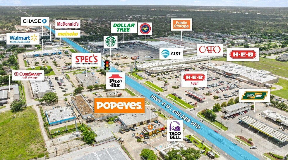 4946 Highway 6 N, Houston, TX à vendre - Photo de l’immeuble – Image 2 sur 3