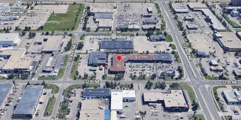 3310 32nd St NE, Calgary, AB à louer - Aérien – Image 3 sur 5