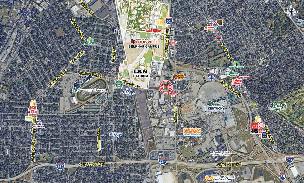 111 Central ave, Louisville, KY à vendre - Aérien – Image 3 sur 4