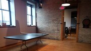 Ping pong and darts area