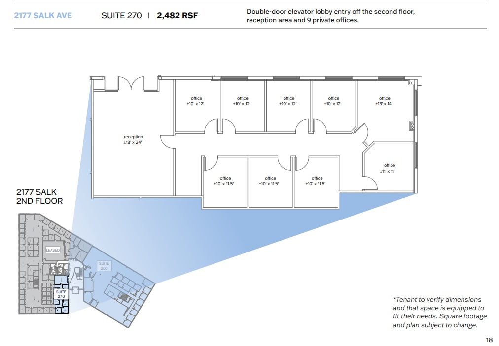 2173 Salk Ave, Carlsbad, CA à louer Plan d’étage– Image 1 sur 1