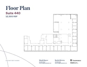 4520 East West Hwy, Bethesda, MD à louer Plan d’étage– Image 1 sur 1