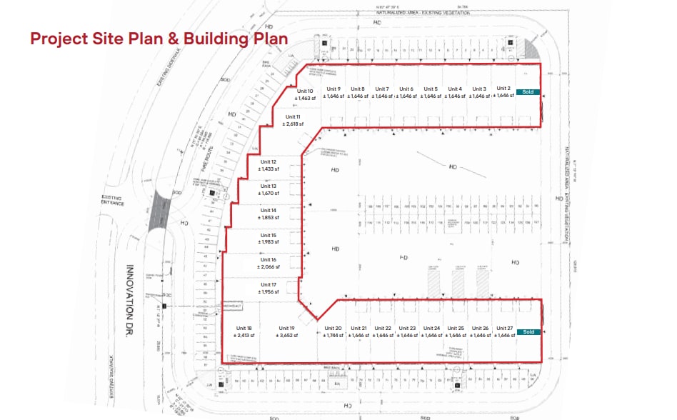 795 Innovation Dr, Kingston, ON à louer Plan d’étage– Image 1 sur 1