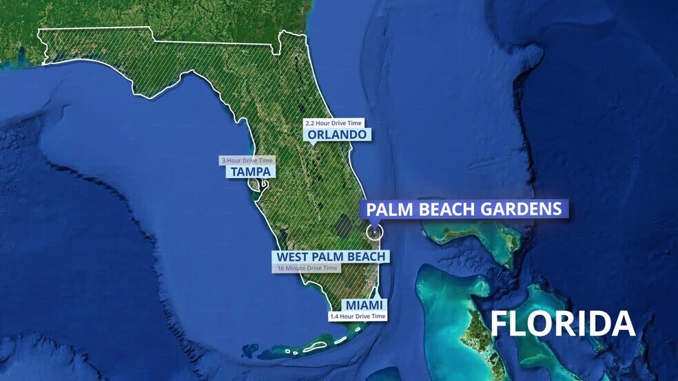 360 Hiatt Dr, Palm Beach Gardens, FL à louer - Vidéo sur l’annonce professionnelle – Image 1 sur 9