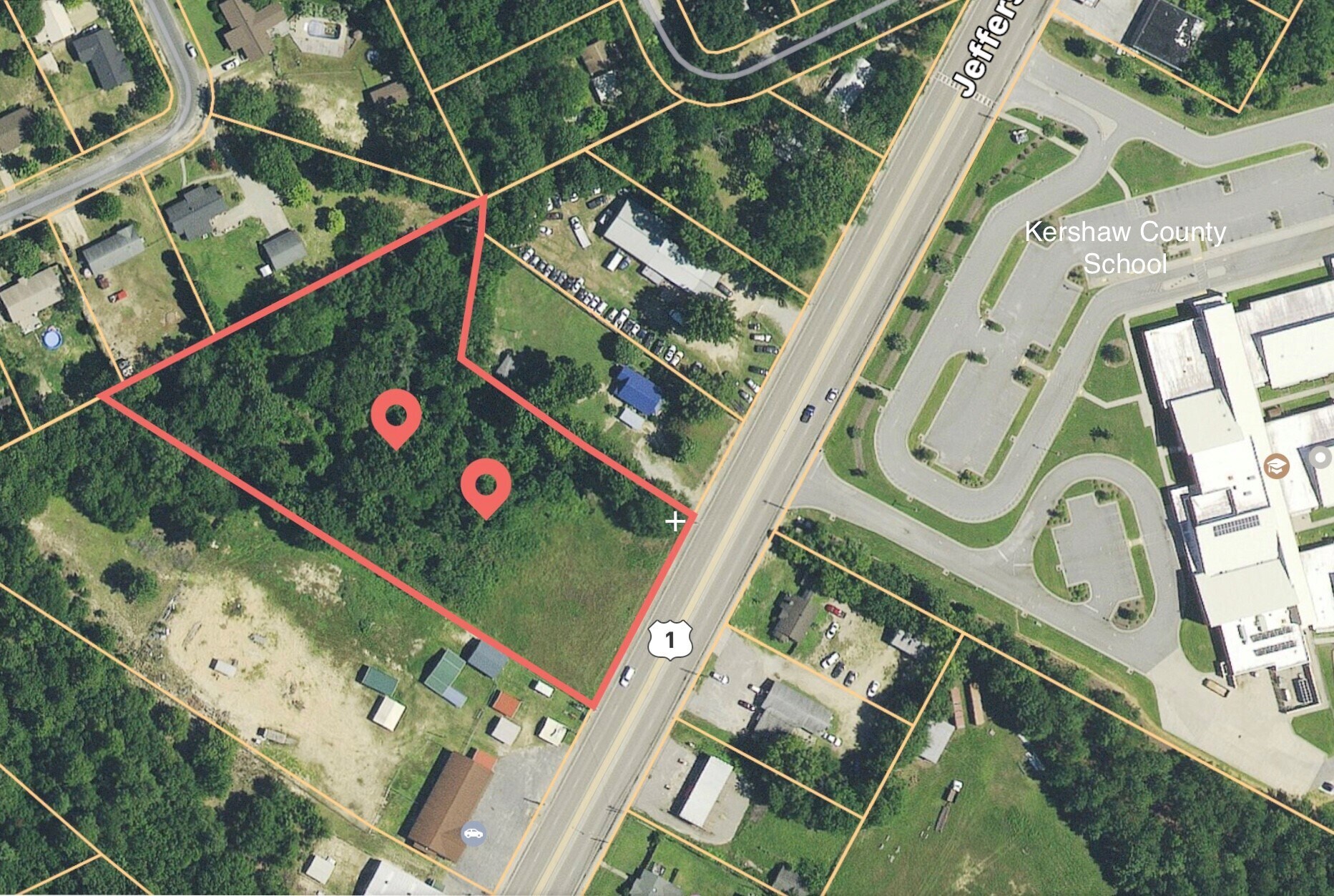 1723 Jefferson Davis Hwy, Camden, SC à vendre Photo principale– Image 1 sur 2