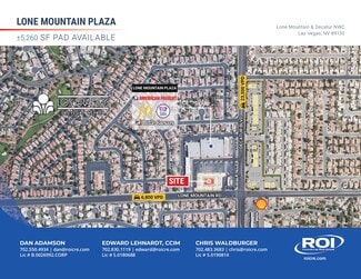 Plus de détails pour 4882 W Lone Mountain Rd, Las Vegas, NV - Local commercial à louer