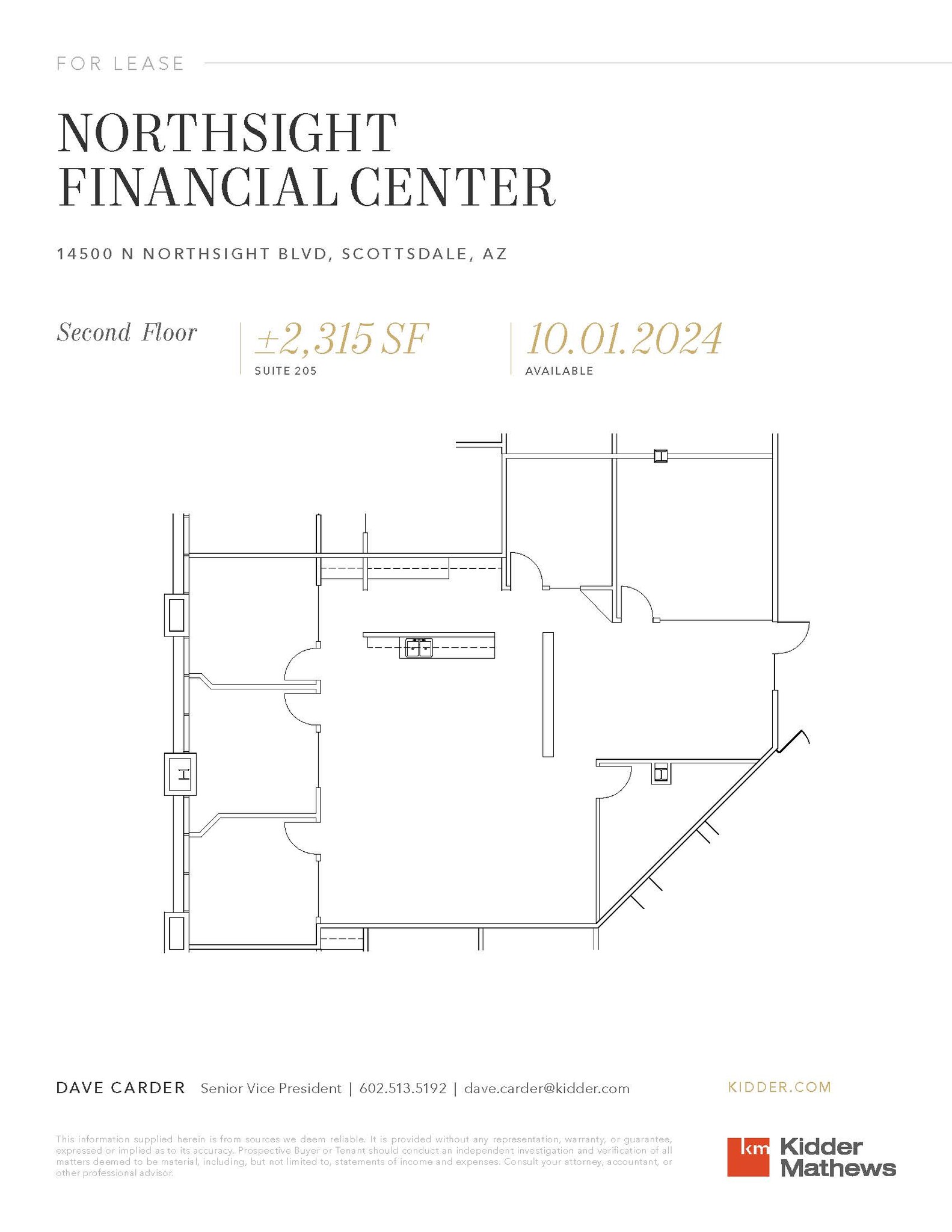 14500 N Northsight Blvd, Scottsdale, AZ à louer Plan d’étage– Image 1 sur 1