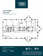 545 E John Carpenter Fwy, Irving, TX à louer Plan d’étage– Image 1 sur 1