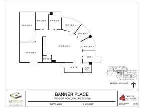 12770 Coit Rd, Dallas, TX à louer Plan de site– Image 2 sur 2