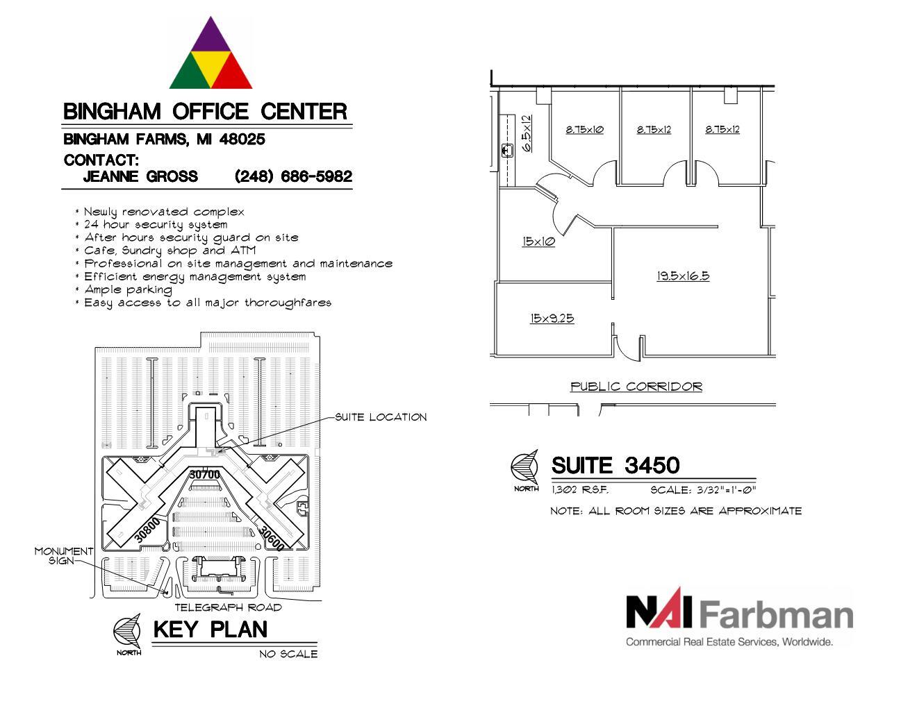30600-30700 - 30800 Telegraph Rd, Bingham Farms, MI à louer Photo de l’immeuble– Image 1 sur 1