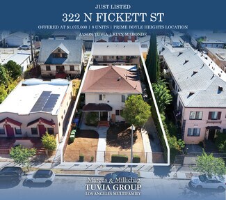 Plus de détails pour 322 N Fickett St, Los Angeles, CA - Logement à vendre
