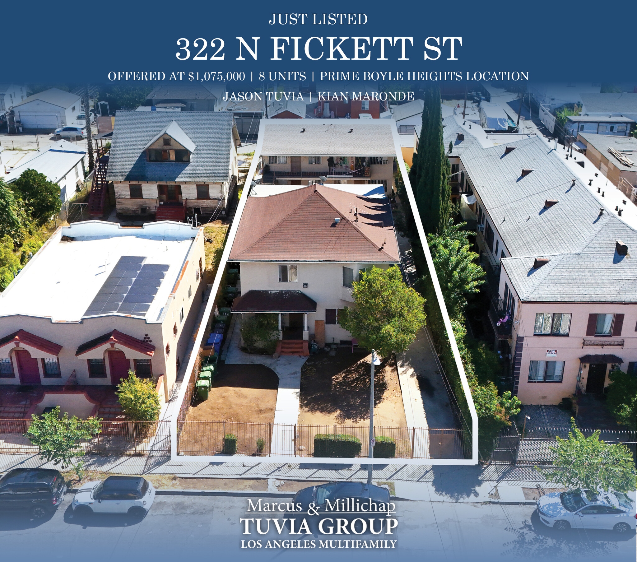 322 N Fickett St, Los Angeles, CA à vendre Photo principale– Image 1 sur 12