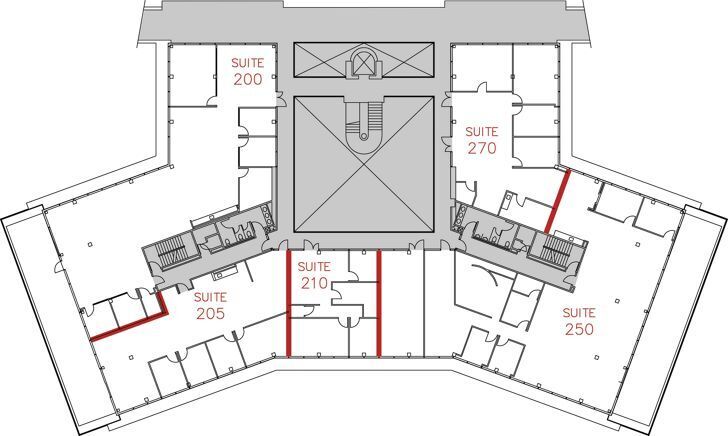 4365 Executive Dr, San Diego, CA à louer Plan d’étage– Image 1 sur 1