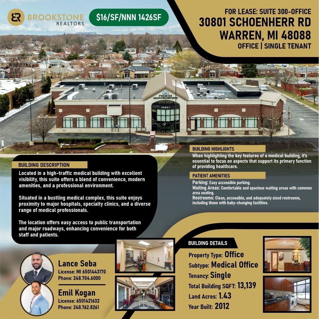 30801 Schoenherr Rd, Warren, MI à louer Photo de l’immeuble– Image 1 sur 1