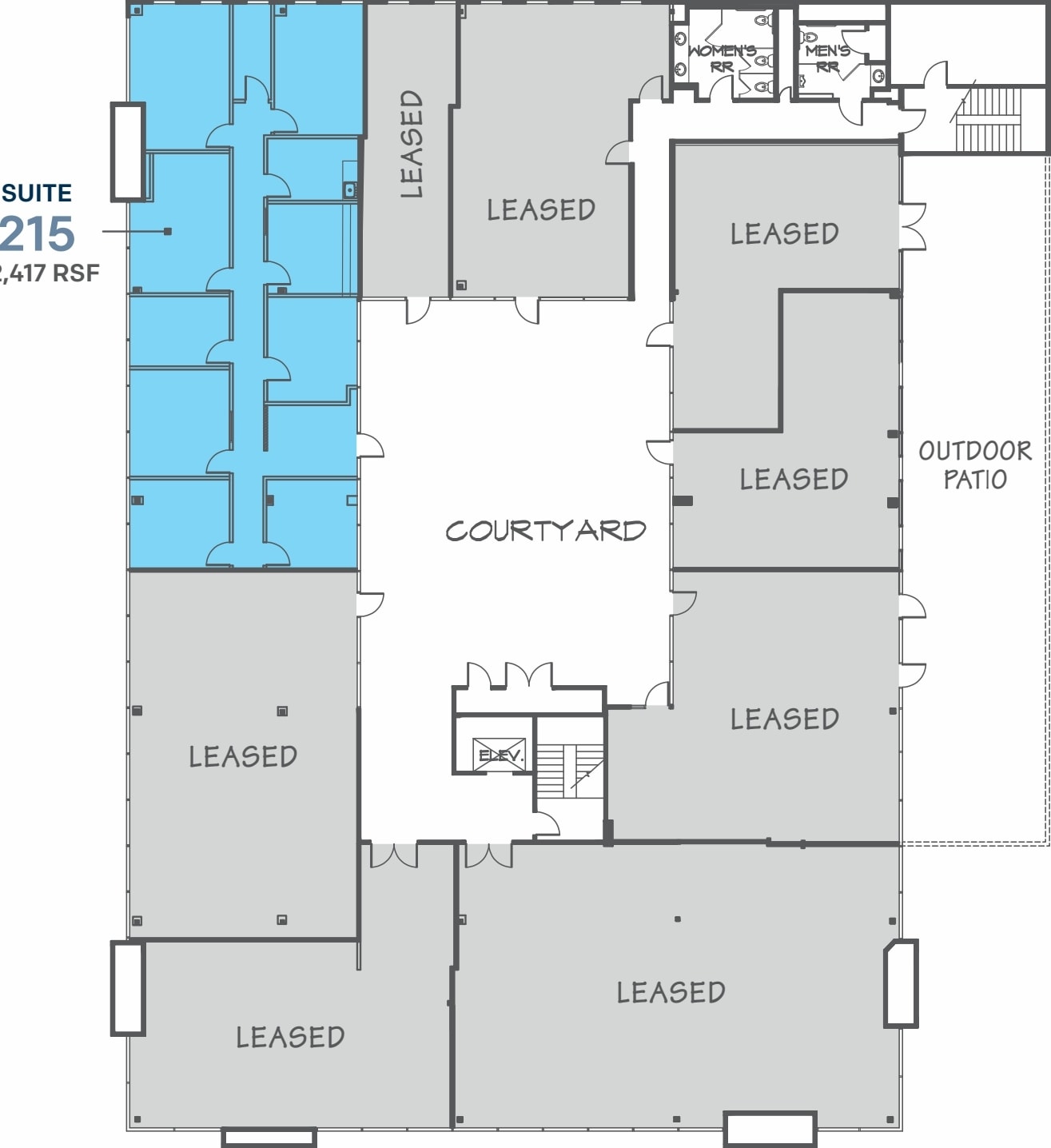 1010 Turquoise St, San Diego, CA à louer Plan d’étage– Image 1 sur 1