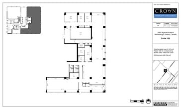 2680 Skymark Ave, Mississauga, ON à louer Plan d’étage– Image 1 sur 1