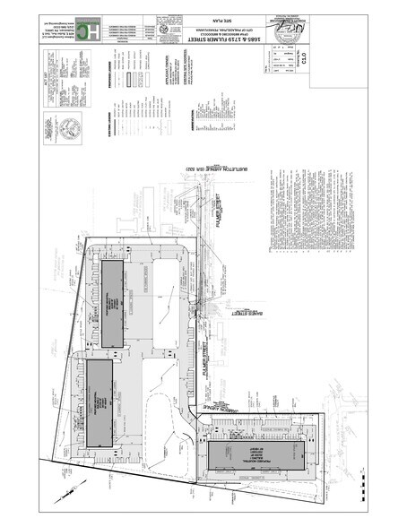1685 & 1719 Fulmer St, Philadelphia, PA à vendre - Plan de site – Image 3 sur 4