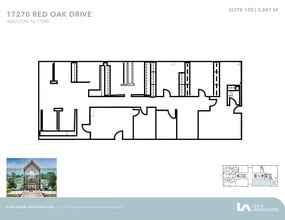 17270 Red Oak Dr, Houston, TX à louer Plan d’étage– Image 1 sur 1