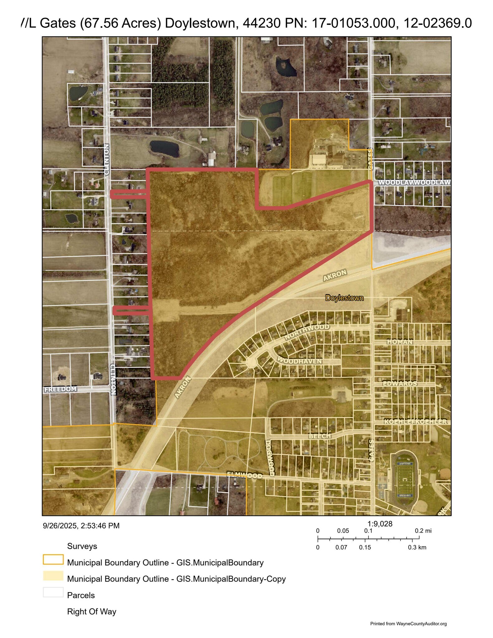 Gates St, Doylestown, OH à vendre Photo de l’immeuble– Image 1 sur 4