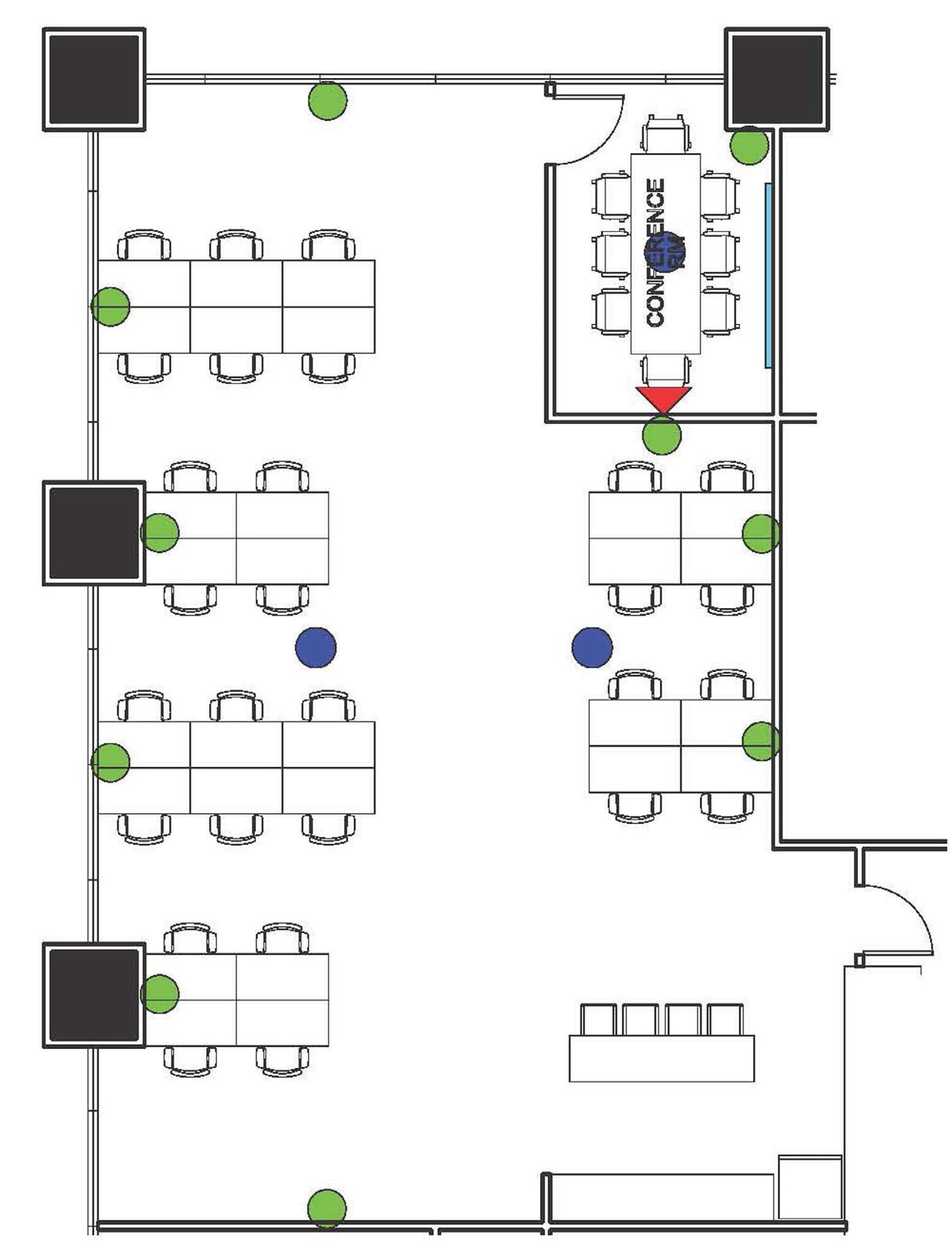 1801 Broadway, Denver, CO à louer Plan d’étage– Image 1 sur 1