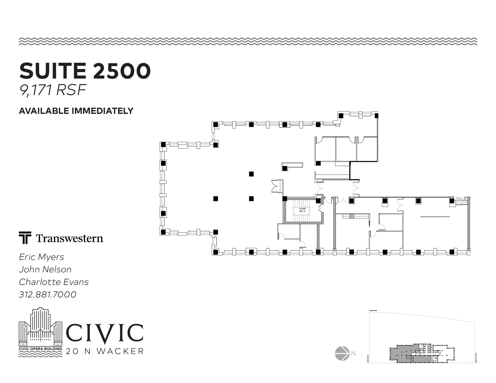 20 N Wacker Dr, Chicago, IL à louer Plan d’étage– Image 1 sur 1
