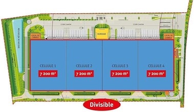 Industriel/Logistique dans Tournan-en-Brie à louer Plan d’étage– Image 1 sur 1