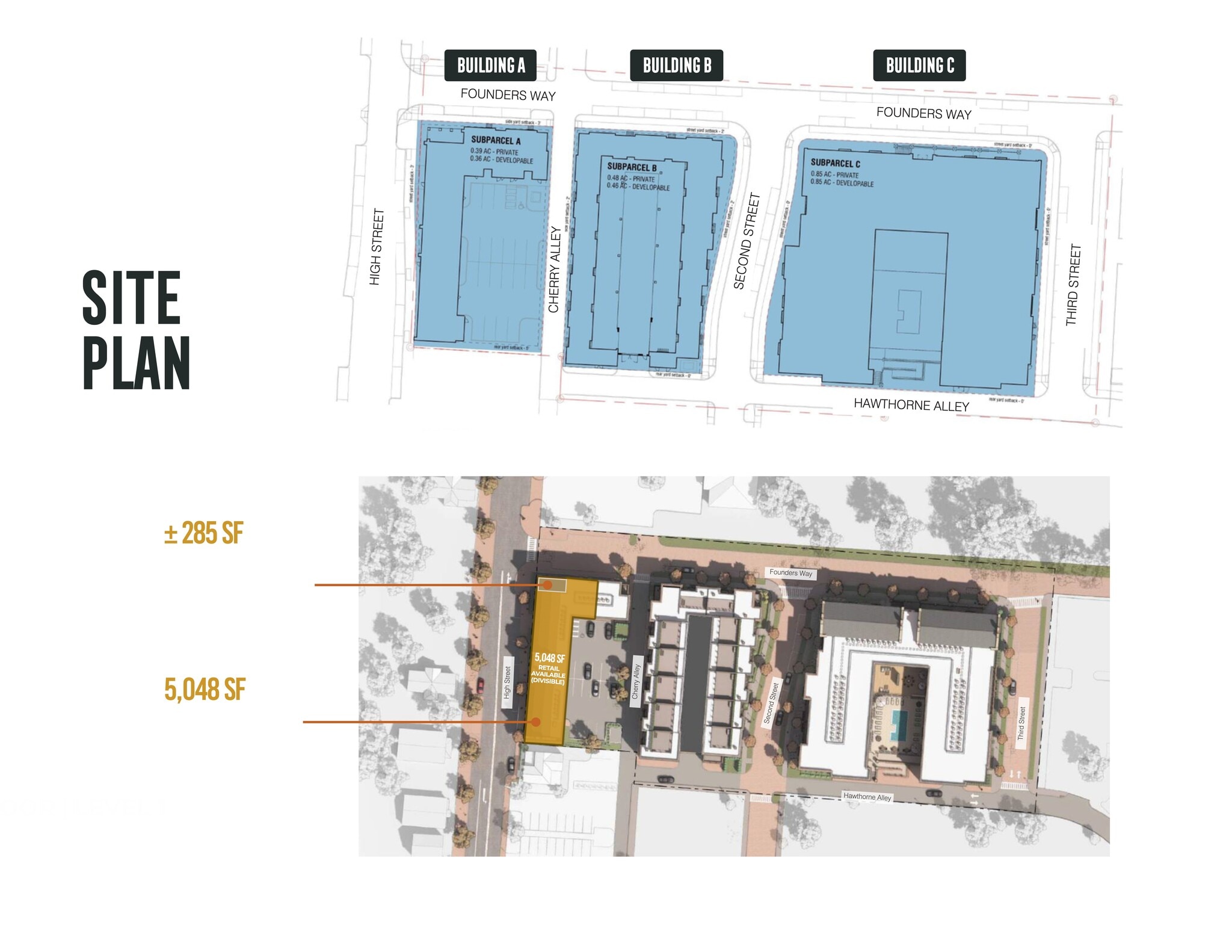 28 N High St, New Albany, OH à louer Plan de site– Image 1 sur 1