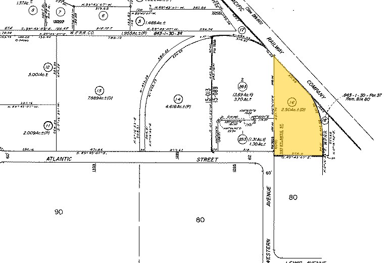 1147 Atlantic St, Union City, CA à louer - Plan cadastral – Image 2 sur 3