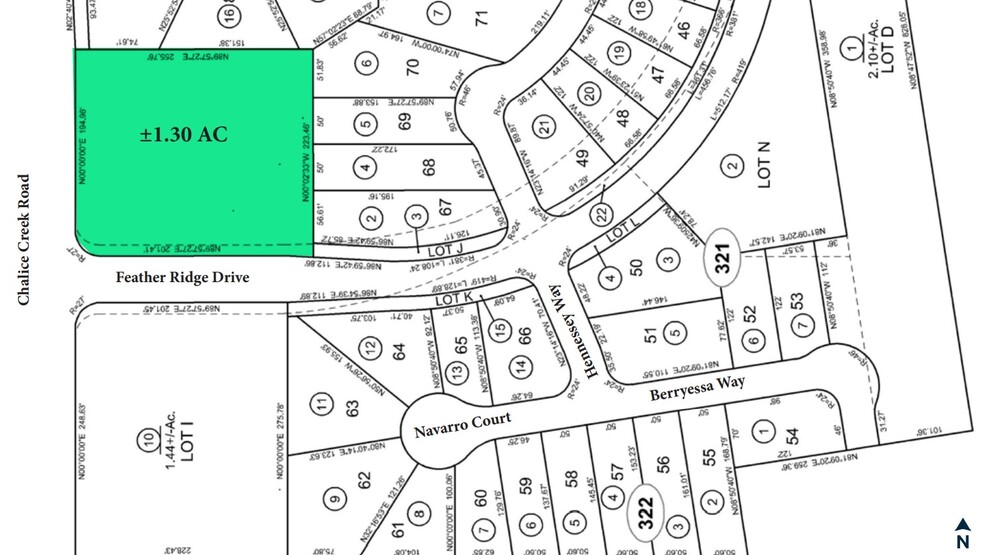 NEC Feather River Blvd & Chalice Creek Rd, Plumas Lake, CA à louer - Plan cadastral – Image 2 sur 2