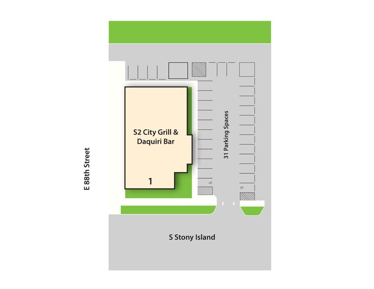 8734 S Stony Island Ave, Chicago, IL à vendre - Plan de site – Image 3 sur 4